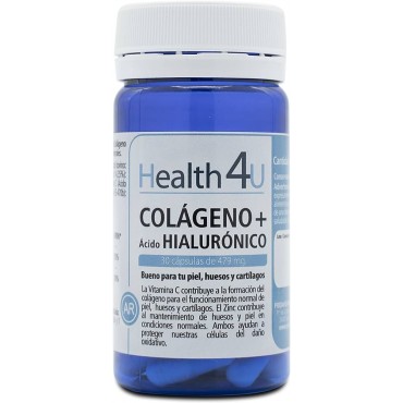 HEALTH4U COLAGENO + HIALURONICO  30 CAP