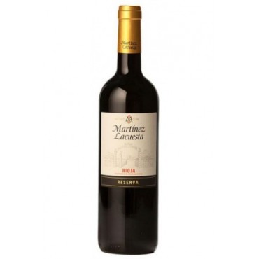 MARTINEZ LACUESTA TINTO RESERVA 75CL