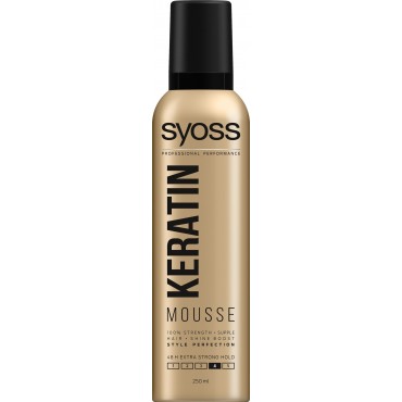 SYOSS MOUSSE KERATINE 250ML