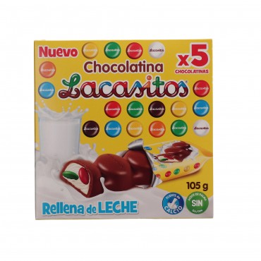 LACASITOS XOCOLATINA 21G X 5U.