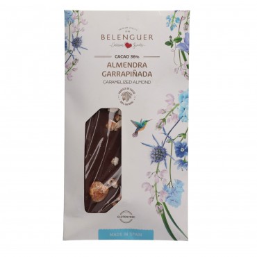 BELENGUER CHOCO LAIT AMANDES P. 105G