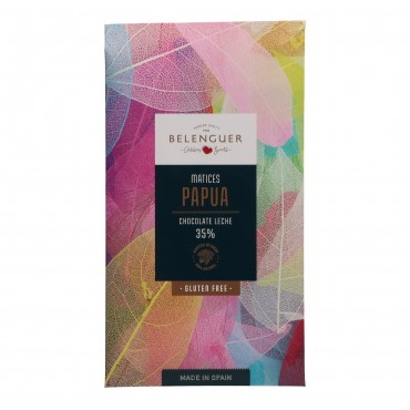 BELENGUER CHOCO LAIT 35% PAPUA 100G