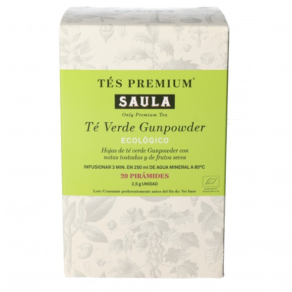 SAULA TE VERDE GUNPOWDER BIO 20U.
