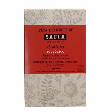 SAULA ROOIBOS INFUSION BIO 20U.