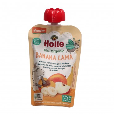 HOLLE BANANA LAMA SMOOTHIE BANANE 100G