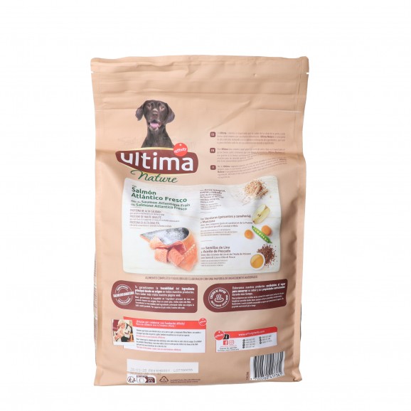 ULTIMA NATURE PERRO MED-MAX SALMON 3KG