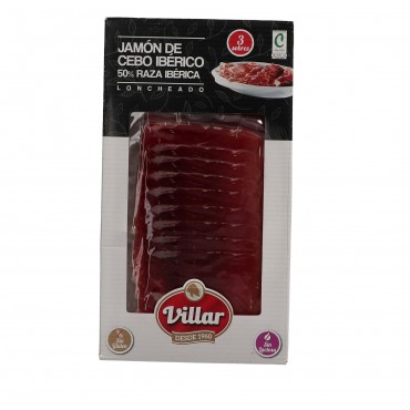 VILLAR JAMON IBERICO CEBO MALETIN 50GX3U
