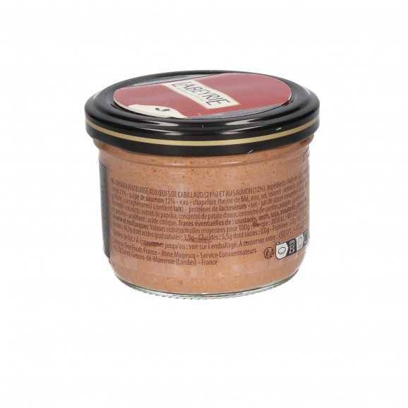 LABEYRIE TARAMA O.CABILLAUD SAUMON 85G
