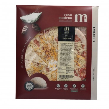 CASAMODENA PIZZA 5 QUESOS 400G