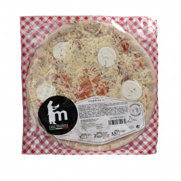CASAMODENA PIZZA POLLO QUESO CABRA 400G