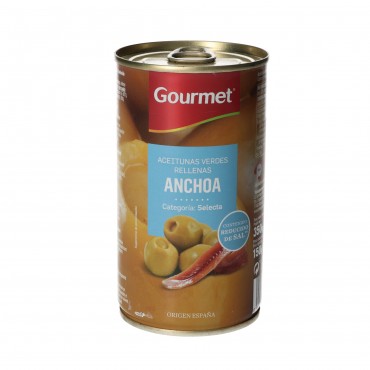 GOURMET OLIVES FARCIES ANCHOIS 150G