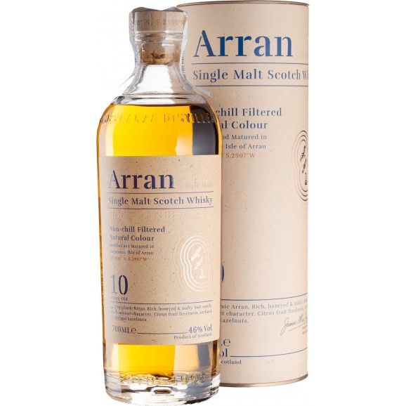 ARRAN 10 ANS WHISKY ESCOSSAIS 70CL