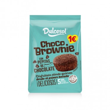 DULCESOL XOCO BROWNIE 5U. 125G