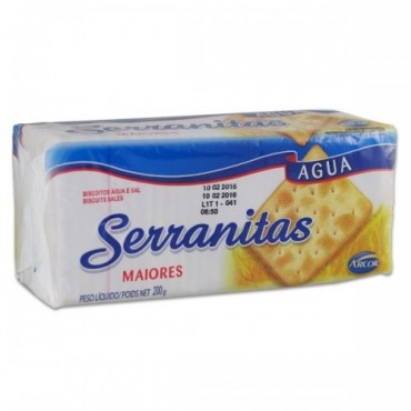 ARCOR SERRANITAS XL GALETES 200G