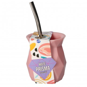 MATE PRISMA ROSA 1U.