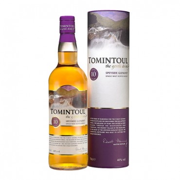 TOMINTOUL 10 ANYS WHISKY MALTA 70CL
