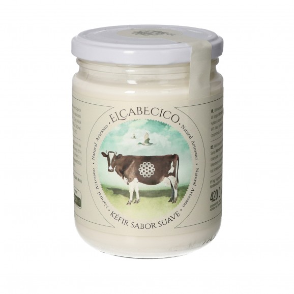 ELCABECICO KEFIR NATURAL SUAVE 500ML