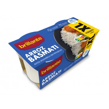 BRILLANTE ARROZ BASMATI XL 1MIN 200GX2U.
