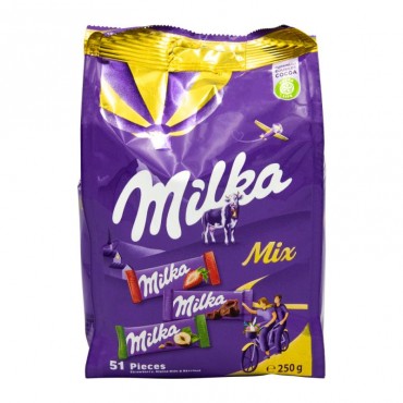 MILKA MINI SUPERMIX 250G