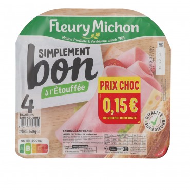 F.MICHON JAMON COCIDO 4T. 160G