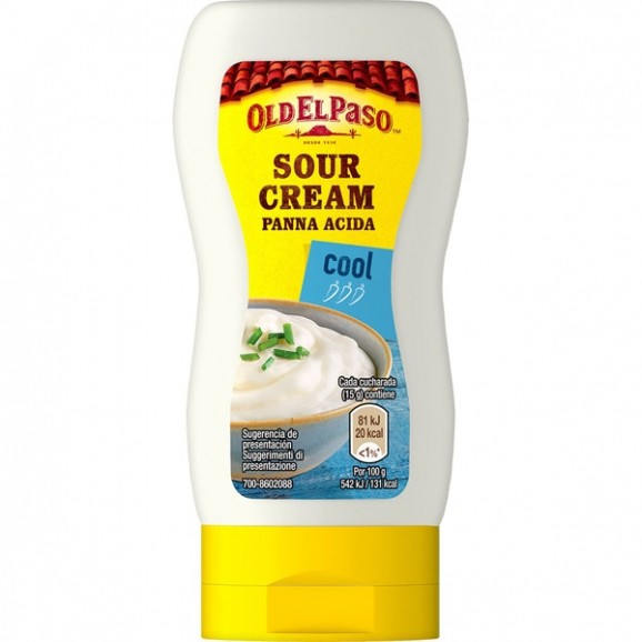 OLD EL PASO SALSA BLANCA SOUR CREAM 230G