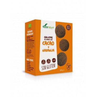 SORIA N.BISCUIT AVOINE CACAO ORANGE 200G