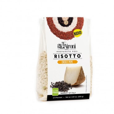 GLI AIRONI RISOTTO QUESO PIMIENTA 250G