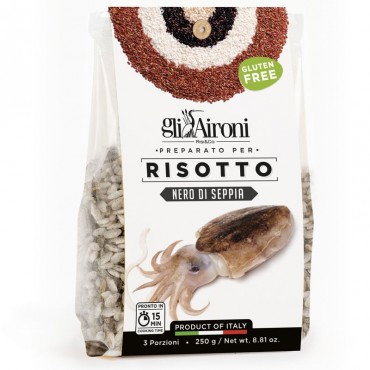 GLI AIRONI RISOTTO NEGRO SEPIA 250G