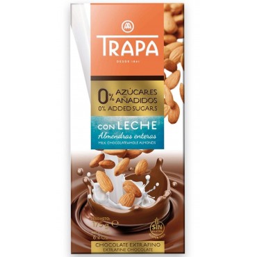 TRAPA 0% XOCO LLET AMETLLA 175G