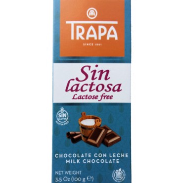 TRAPA XOCOLATA LLET S/LACTOSA 100G
