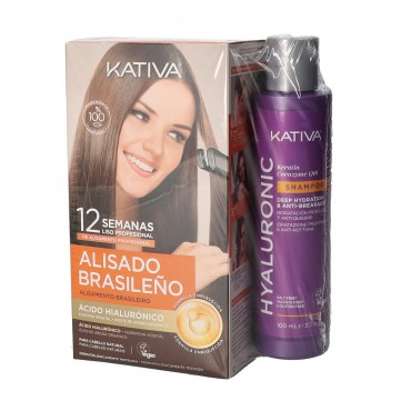 KATIVA KIT LISSAGE BRESILIEN+SHAMP. 1U.