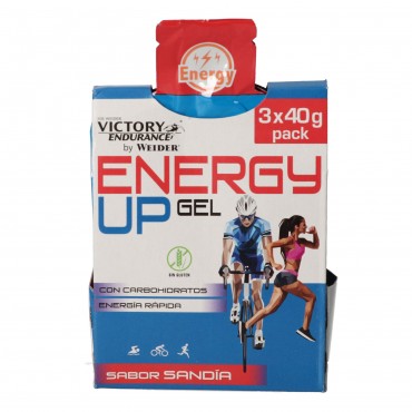 WEIDER GEL ENERGETIC SINDRIA 40G X 3U.
