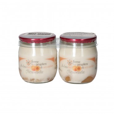 F.PEUPLIERS IOGURT ALBERCOC 125G X 2U.