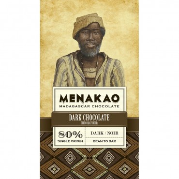 MENAKAO CHOCOLATE NEGRO 80% 75G