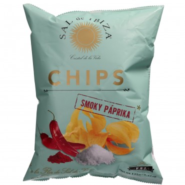 S.IBIZA CHIPS PAPRIKA 125G