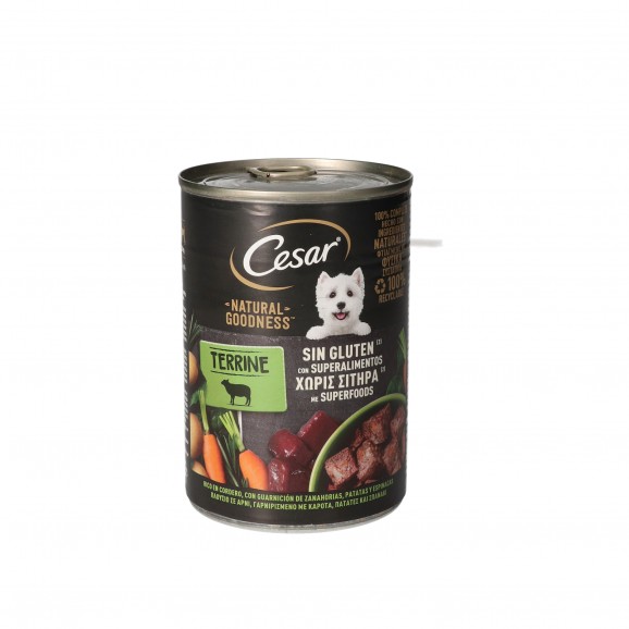 CESAR PERRO CORDERO VERDURAS 400G