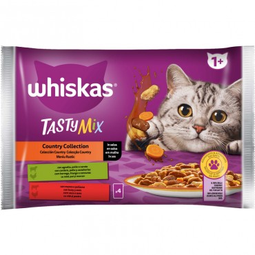 WHISKAS HUM GATO TASTY MIX COUNTRY 340G