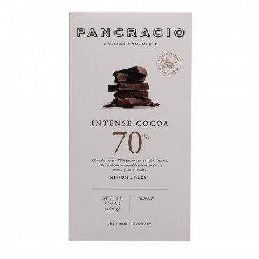PANCRACIO INTENSE 70% CHOCO NOIR 100G
