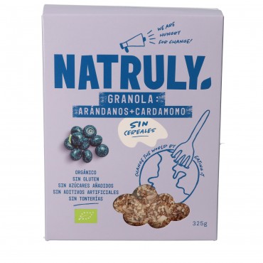 NATRULY GRANOLA MYRTILLE CARDAMOME 325G