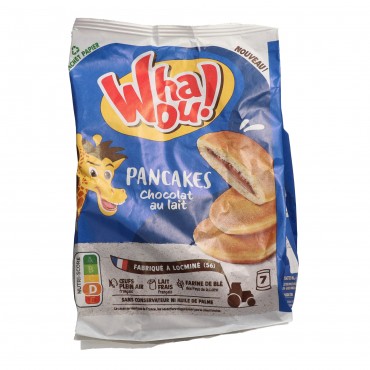 WHAOU PANCAKES CHOCO LECHE 7U. 259G