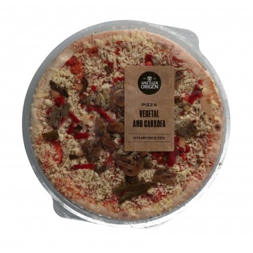 AMETLLER PIZZA VEGET. ARTICHAUT 390G