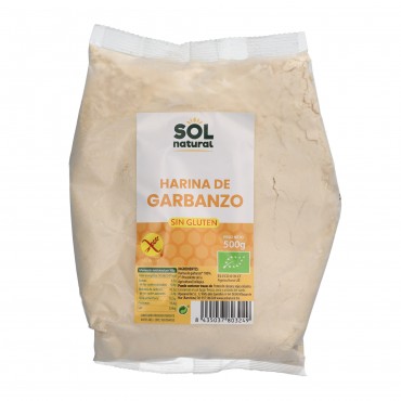 S.NATURAL FARINE P.CHICHE S/G BIO 500G