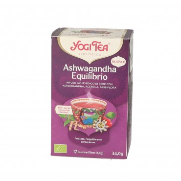 YOGI TEA ASHWAGANDHA EQUILIBRE BIO 17U.