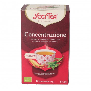 YOGI TEA CONCENTRACION BIO 17U.