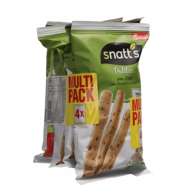 SNATT'S BATONNETS GRAINES 40G X 4U.