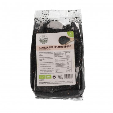 ECO-SALIM GRAINES SESAME NOIR BIO 250G