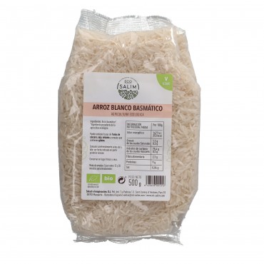 ECO-SALIM RIZ BASMATI BLANC BIO 500G