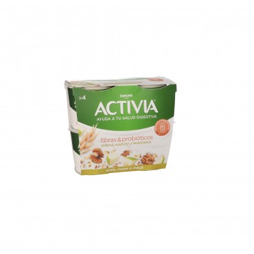 DANONE ACTIVIA AVENA NUEZ MANZ. 115GX4U.