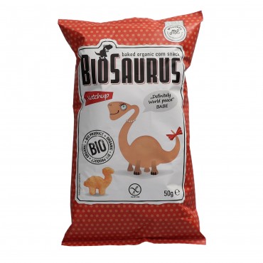 BIOSAURUS SNACK KETCHUP BIO 50G