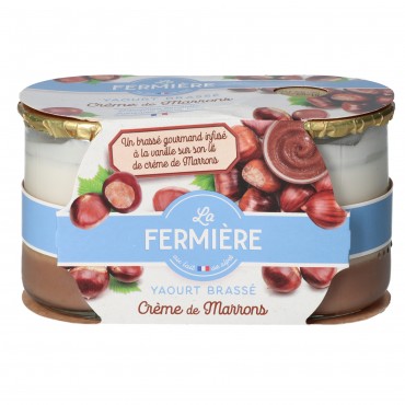 LA FERMIERE IOGURT CREMA CASTANY 160GX2U